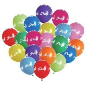 Baloane Colorate de Petrecere "Party" 30cm - 50buc