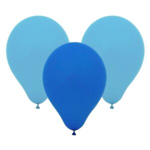 Baloane de Petrecere 2 Nunate de Bleu 30cm - 20buc