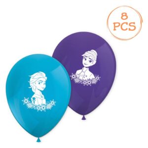 Baloane de Petrecere Albastru Mov Frozen 28cm - 8buc