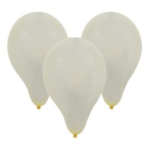 Baloane de Petrecere Albe 30cm - 10buc