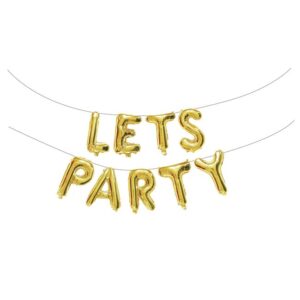 Baloane de Petrecere din Folie „Lets Party” 3m x 35cm