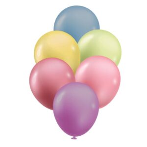Baloane de Petrecere Diverse Culori Pastel 30cm - 30buc