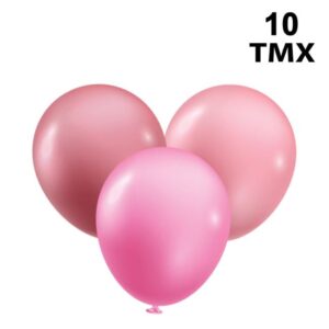 Baloane de Petrecere Roz 13cm - 10buc