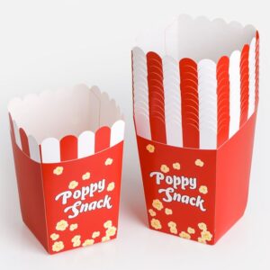 Cutii din Hartie pentru Snack 10x10x15cm - 12 buc