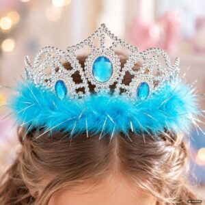 DIADEMA ARGINTIE-BLEU PIETRE MARAB