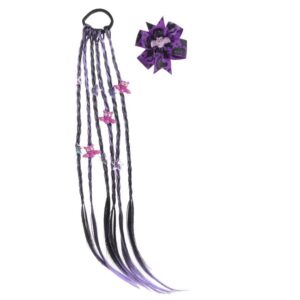 Elastic Par cu Codite & Clips Liliac de Halloween