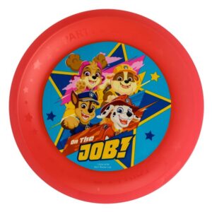 Farfurie Reutilizabila de Petrecere din Plastic Rosu Paw Patrol 21cm