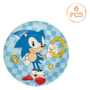 Farfurii de Petrecere din Carton Sonic 23cm - 6buc