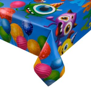 Fata de Masa din Plastic Monstri 120x180cm - 1buc