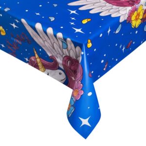 Fata de Masa din Plastic Unicorn 180x120cm
