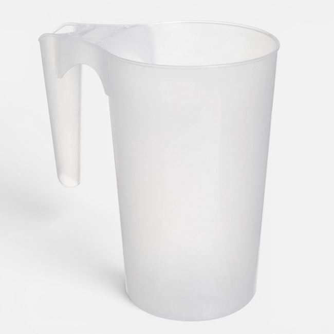 Halba din Plastic Frosty cu Maner pentru Bere 1L