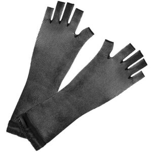 Manusi Halloween Negre Taiate