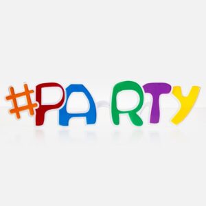 Ochelari de Petrecere "#PARTY" 27x7cm