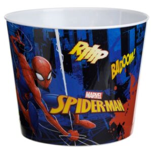 Pahar din Plastic Albastru Rosu cu Model Spiderman pentru Snak - 2.4L