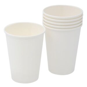 Pahare Albe de Carton 270ml - 10buc