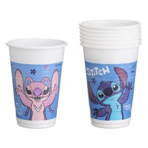 Pahare de Petrecere din Plastic Stitch 200ml - 6buc