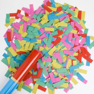 Party Popper cu Serpentine din Hartie Colorate 1m