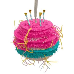 Pinata de Petrecere Tort cu Lumanari 41x41x30cm