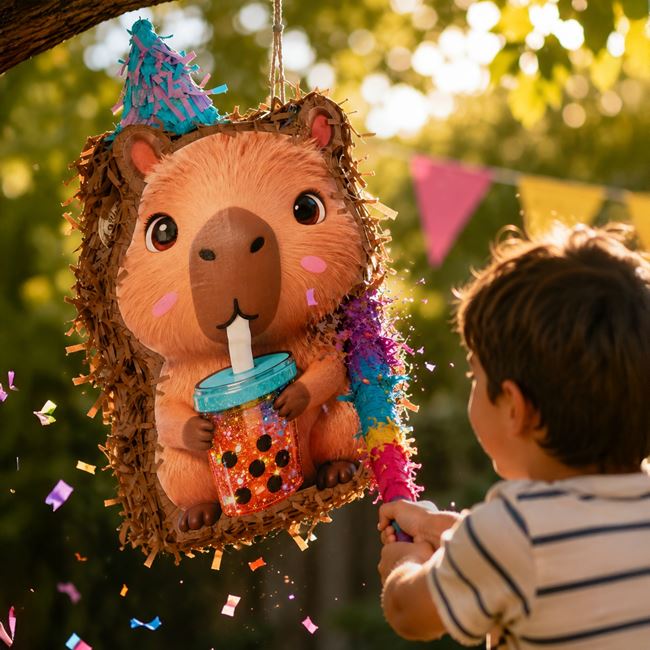 Piniata Party Capybara 39,5x10x27,5cm