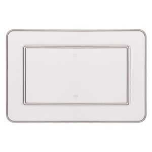 Platou Servire din Plastic Transparent 37x24cm
