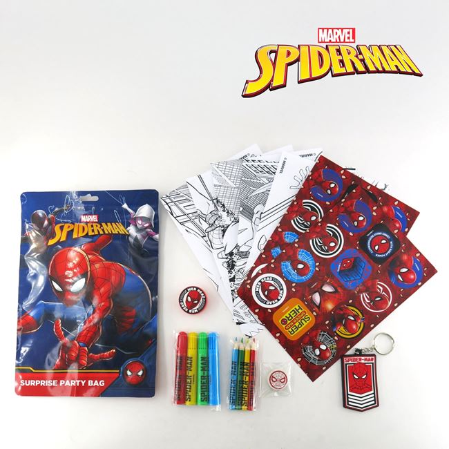 Punga Cadou de Petrecere cu Surprize Model Spiderman