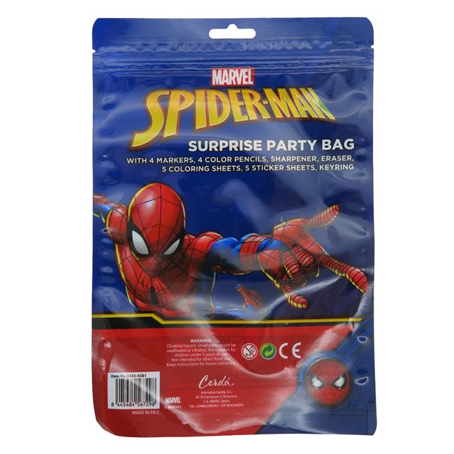 Punga Cadou de Petrecere cu Surprize Model Spiderman