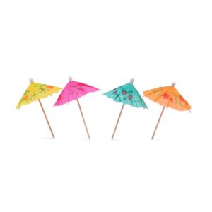 Scobitori de Petrecere Umbrele 10cm - 18buc