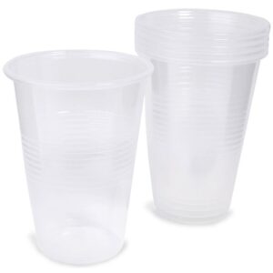 Set 8 Pahare din Plastic Transparent 480ml