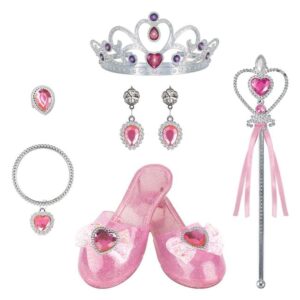 Set de Joaca cu Pantofi Roz & Accesorii de Printesa