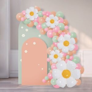 Set Decorativ de Petrecere cu Baloane Flori Pastelate -  70buc