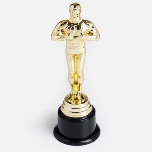 Statueta Oscar din Plastic Auriu 19cm